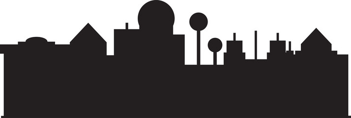 City Silhouette Illustration