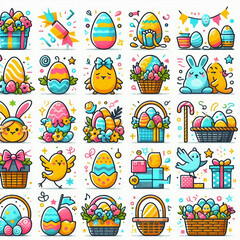 Canvas Print - Easter Icons