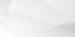 © Ferdian - White and gray background modern abstract design stripes background with curve lines, wavy pattern