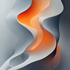 Canvas Print - Abstract Curves