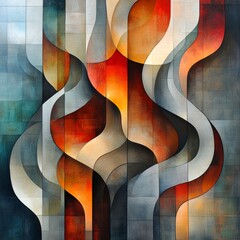 Canvas Print - Abstract Shapes