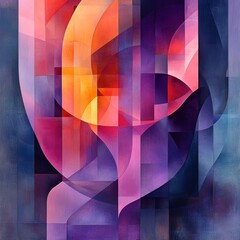 Wall Mural - Abstract Art