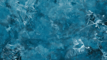 Wall Mural - Ice backdrop frozen surface, blue textured frost backdrop wallpaper	
