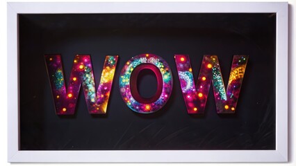 Wall Mural - Framed Neon 