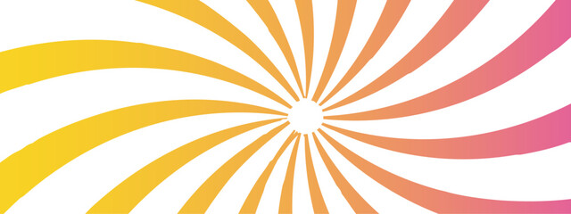 Aufkleber - Abstract Radial Burst Pattern in gold and white Dynamic Vector Illustration Featuring Bold Starburst Design with Vibrant Colors, Perfect for Backgrounds, Posters, and Digital Art. 