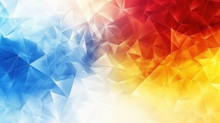 Wall Mural - Abstract Colorful Geometric Background