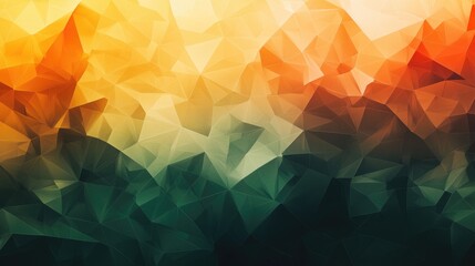 Wall Mural - Low Polygon Triangular Geometric Background Design