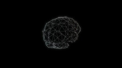 abstract 3d plexus brain