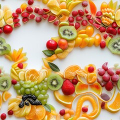 Sticker - Fruit Design.