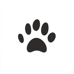 Poster - Paw Print Icon.