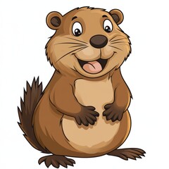 Sticker - Happy Groundhog.