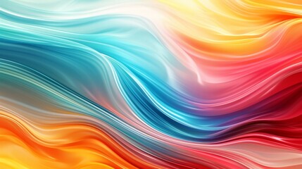 Abstract Colorful Swirling Motion Background