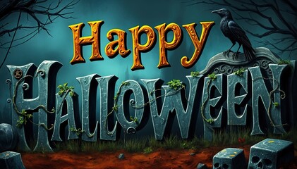 halloween party background. halloween scene. scary halloween background. happy halloween text. halloween party invitation. halloween party poster. halloween wallpaper FHD. 2k. 4k. 8k. art. design.