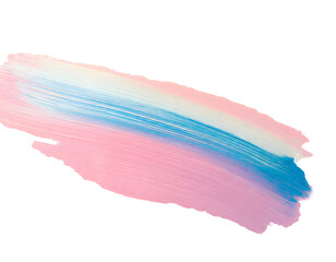 Sticker - pastel brush stroke. generative ai.