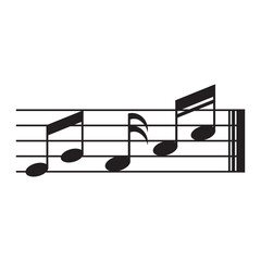 Sticker - Music Note Icon