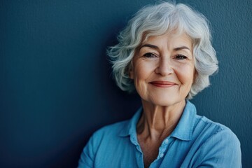 Wall Mural - Person Wearing Blue Shirt