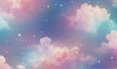 holographic fantasy rainbow unicorn background. magic unicorn hologram. kawaii princess gradient. ab
