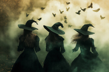 Halloween witches