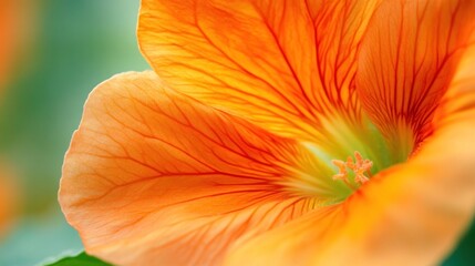 Poster - Close-Up of an Orange Flower