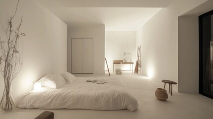 Poster - Minimalist Bedroom Interior Design