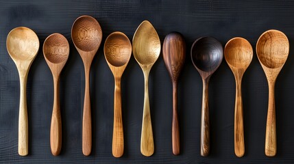 wooden spoons collection