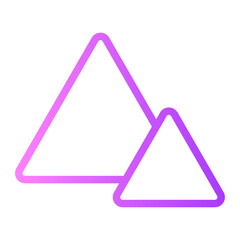 Sticker - triangle