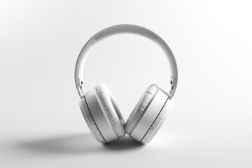 Modern Wireless Headphone Mockup Isolated created with Generative AI