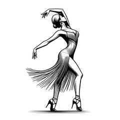 Wall Mural - dancer 