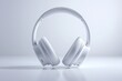 © dendyh7 - Modern Wireless Headphone Mockup Isolated created with Generative AI