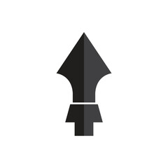 Spear vector illustration icon symbol