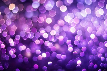 Wall Mural - soft purple bokeh abstract background