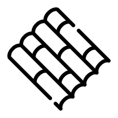 Sticker - roof line icon