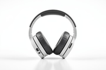 Modern Wireless Headphone Mockup Isolated created with Generative AI