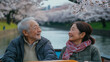 © bephoto - 故郷で思い出をたどる日本のシニア夫婦