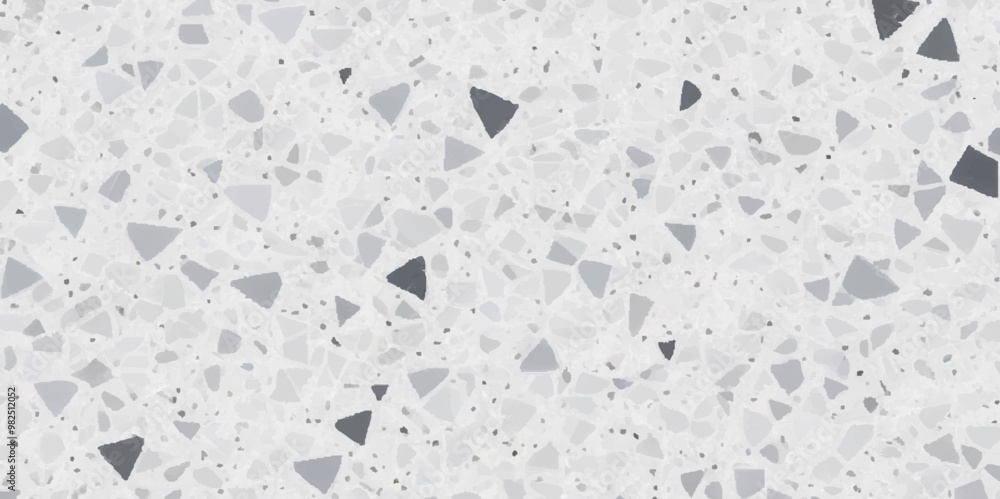Terrazzo flooring vector seamless pattern. Texture of classic italian ...