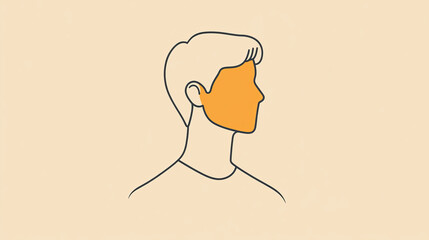 A simple line drawing of a person. It's a basic icon that represents a person.