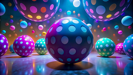 Wall Mural - easter eggs on dark background