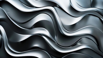 Poster - Abstract Aluminum Metal Background