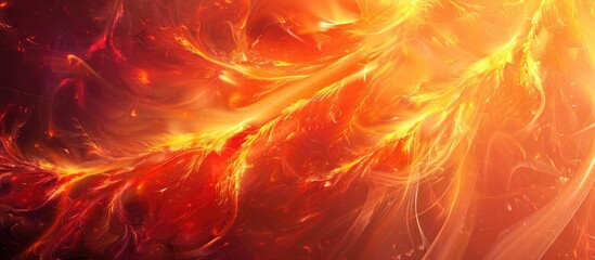 Canvas Print - Abstract Background Of Blaze Fire Flame