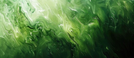 Wall Mural - Green Natural Soft Abstract