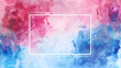 © diboy - Square Frame Background watercolor