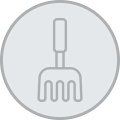 Sticker - Cultivator Vector Icon Design