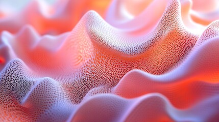Wall Mural - abstract 3d render of a geometric pattern