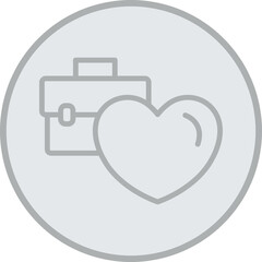 Poster - Heart Vector Icon Design