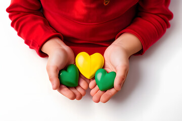 hand holding candy