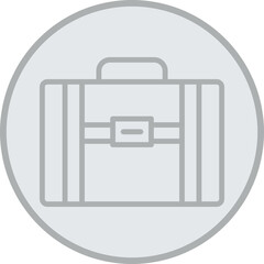 Sticker - Briefcase Icon Design