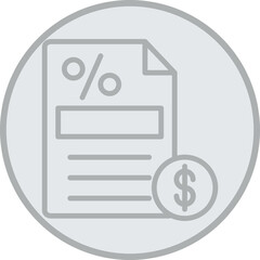 Poster - Invoice Icon Design