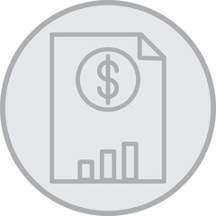 Canvas Print - Finance Icon Design