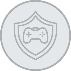 Sticker - Protection Icon Design