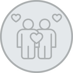 Sticker - Realtionship Icon Design